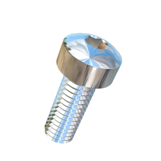 Titanium 3/8-16 X 1 UNC Fillister Head, Socket Drive, Allied Titanium Machine Screw